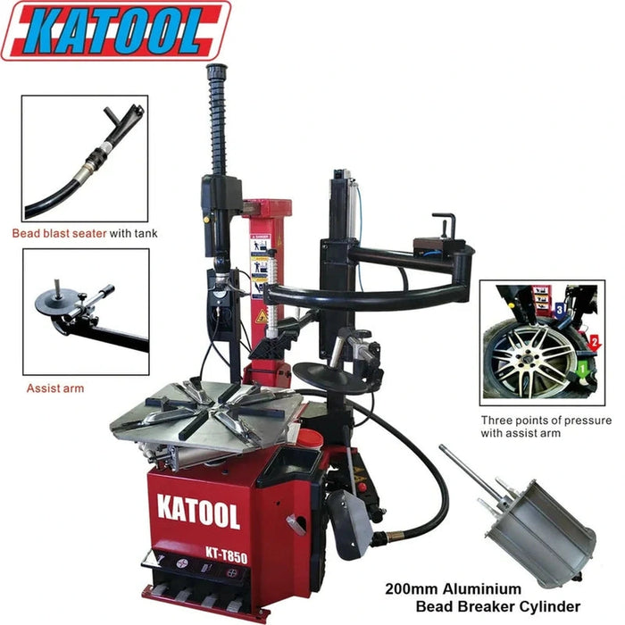 Katool Tire Changer & Wheel Balancer Combo | KT-T850 & KT-B700