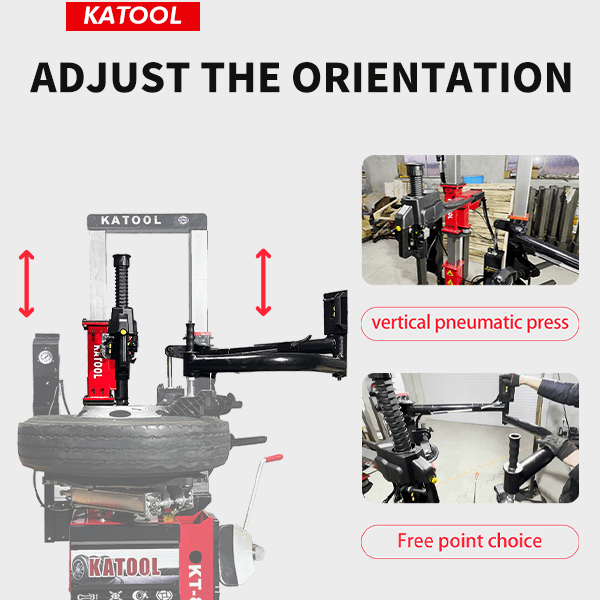 Katool Vertical Tire Press Changer Wheel Changer Machine |  KT-T855