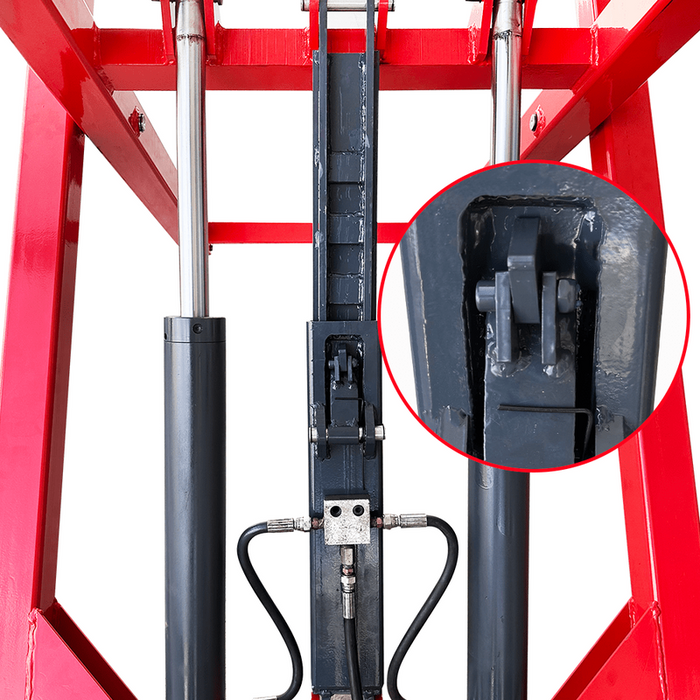 Katool 6600 lbs Portable Mid Rise Scissor Lift | KT-X66