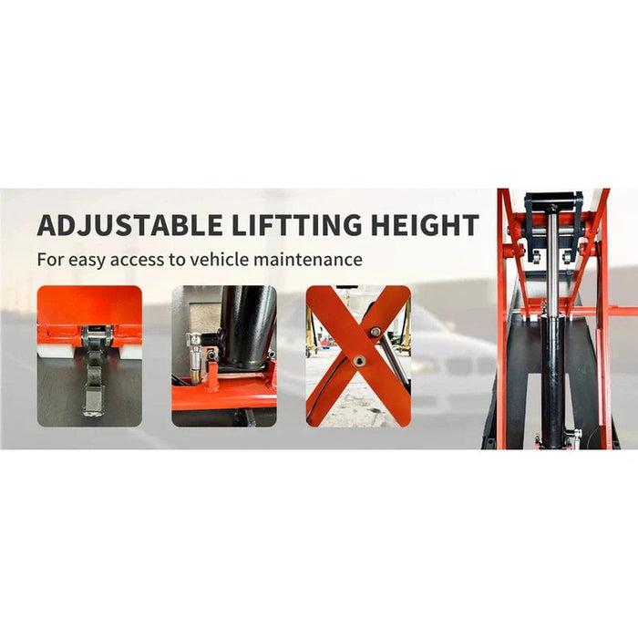 Katool 8000 lbs Electric Mid Rise Scissor Lift | X90E