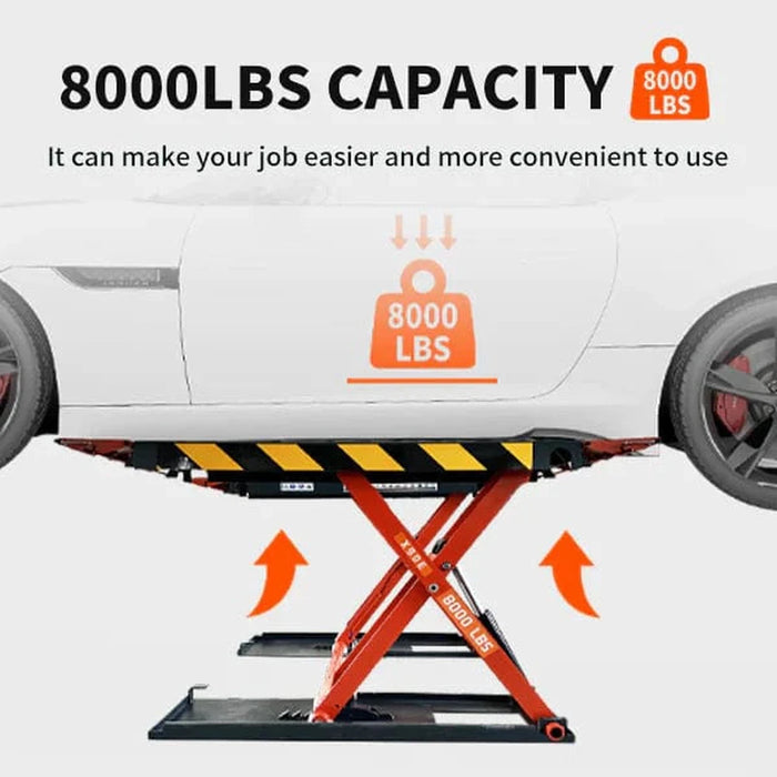 Katool 8000 lbs Electric Mid Rise Scissor Lift | X90E