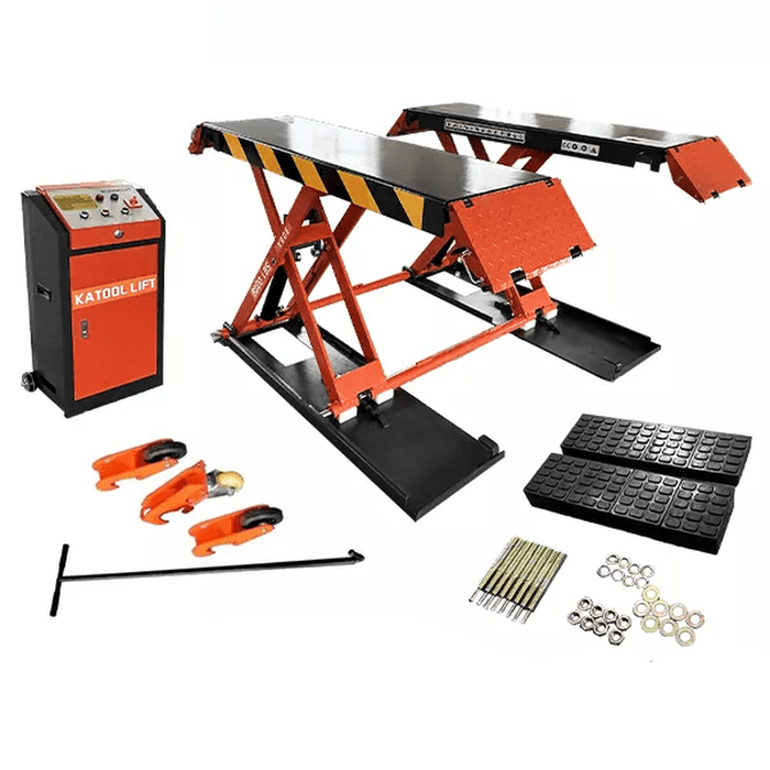 Katool 8000 lbs Electric Mid Rise Scissor Lift | X90E