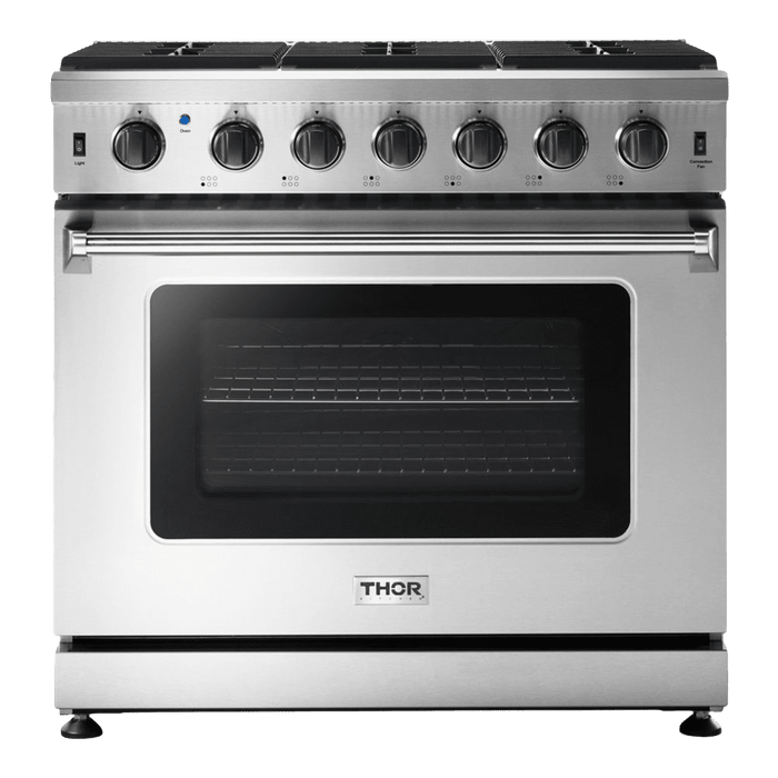 THOR Kitchen 36-Inch Gas Range