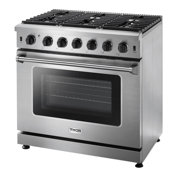 THOR Kitchen 36-Inch Gas Range