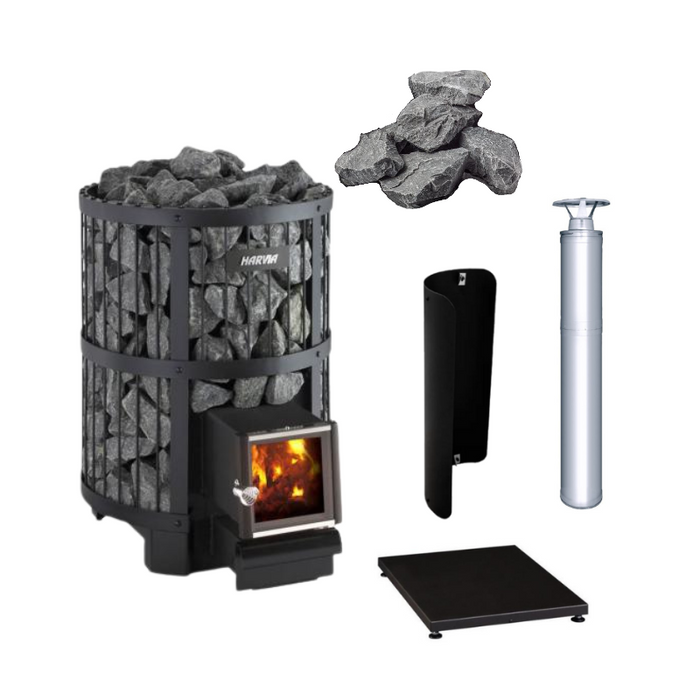 Harvia Legend 240 SL 21kW Sauna Stove Package