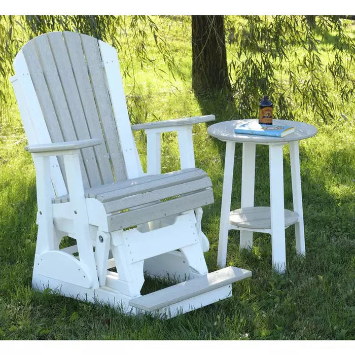 LuxCraft 2' Adirondack Balcony Glider Chair
