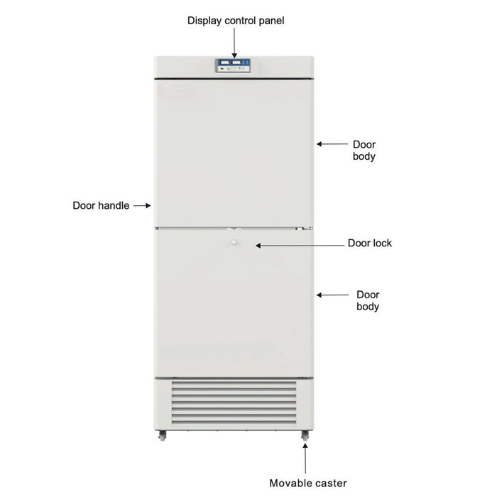 KingsBottle MLD450 32" Ultra-Low Temperature -20°C~-40°C 450L Medical Freezer