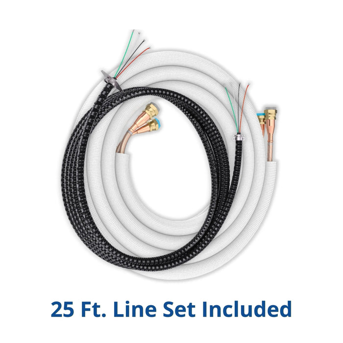 MRCOOL DIY® 5th Gen E Star 9,000 BTU Single Zone Mini Split Complete System with 25 Ft. Line Set, 115V (DIY-09-HP-WM-115D25-O)