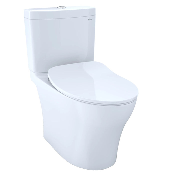 TOTO MS446234CEMGN#01 Aquia IV Dual Flush Two-Piece Toilet, Washlet+ Connection, with a Slim Seat