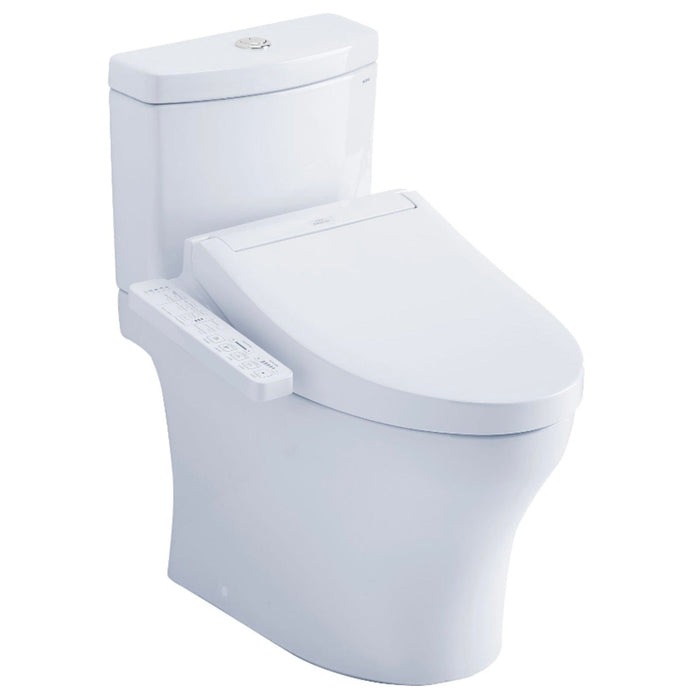 TOTO Aquia IV Dual Flush Two-Piece Toilet, with C2 Washlet Bidet Seat