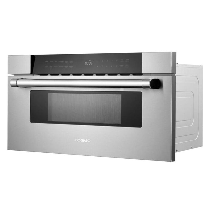 Cosmo 30" 1.2 cu. ft. Built-in Microwave Drawer in Stainless Steel , COS-MWD3012GSS