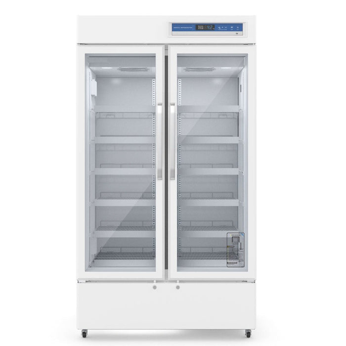 KingsBottle MLR725L 47" Upright 2-Door Medical Fridge 2℃～8℃ 725L & Lab Refrigerator