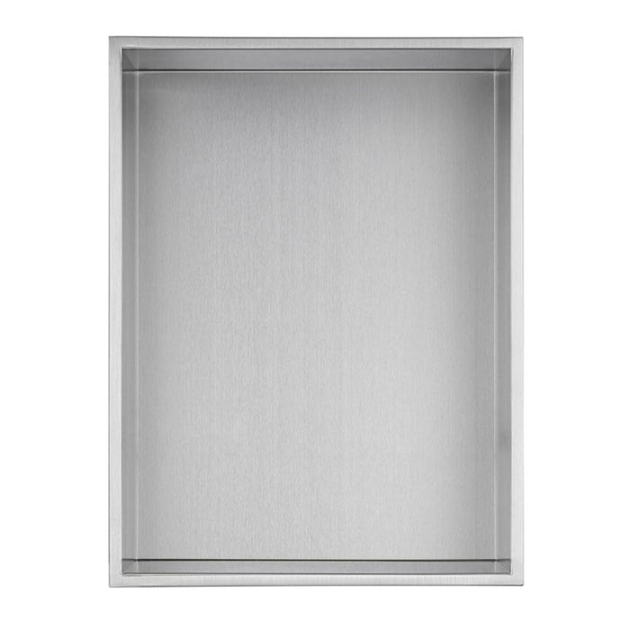 PULSE ShowerSpas Niche in Brushed Stainless Steel