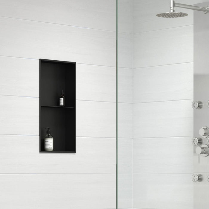 PULSE ShowerSpas Niche in Matte Black