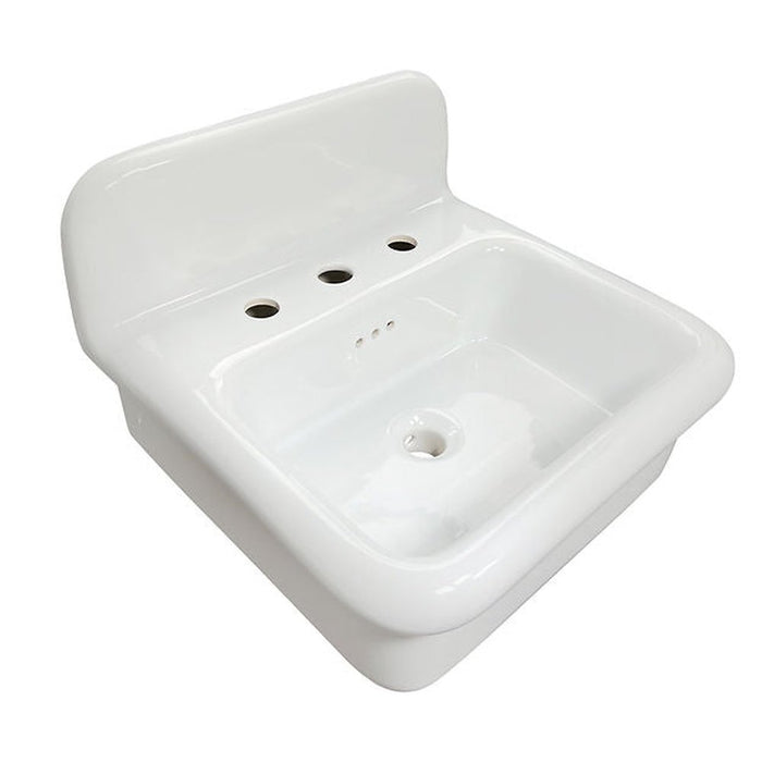 Victorian Collection Nantucket Sinks Fireclay 30's Style Sink in all White