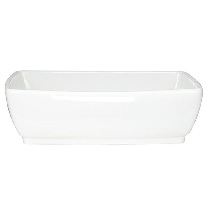 Brant Point Collection Nantucket Sinks Rectangle White Vessel Sink NSV1913