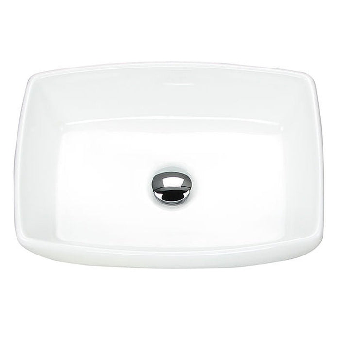 Brant Point Collection Nantucket Sinks Rectangle White Vessel Sink NSV1913