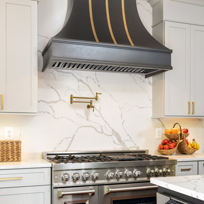 36“ Range Hood Insert, Ultra Quiet Stainless Steel 6" Ducted with 600 CFM Powerful Suction-NX-19IL-36