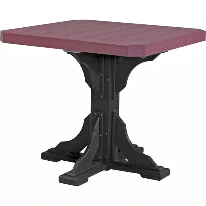 LuxCraft 41" Counter Height Square Table