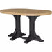 LuxCraft 4’x 6’ Bar Height Oval Table