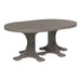 LuxCraft 4’x 6’ Bar Height Oval Table