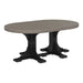 LuxCraft 4’x 6’ Bar Height Oval Table