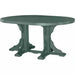 LuxCraft 4' x 6' Counter Height Oval Table