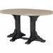 LuxCraft 4’x 6’ Bar Height Oval Table