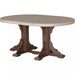 LuxCraft 4' x 6' Counter Height Oval Table