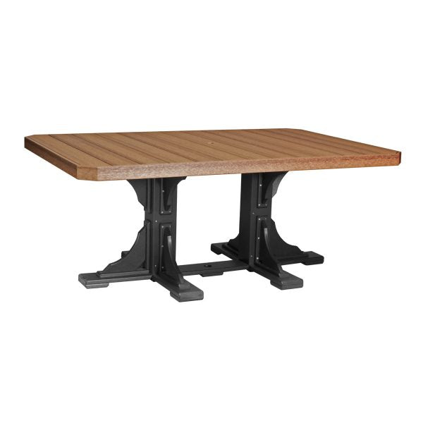 LuxCraft 4' x 6' Dining Height Rectangular Table