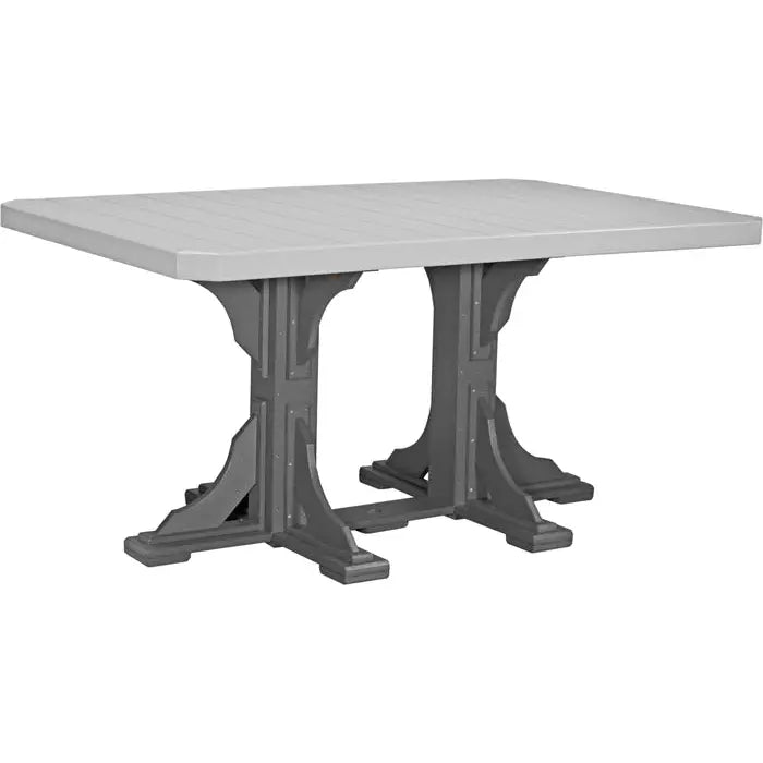 LuxCraft 4' x 6' Counter Height Rectangular Table