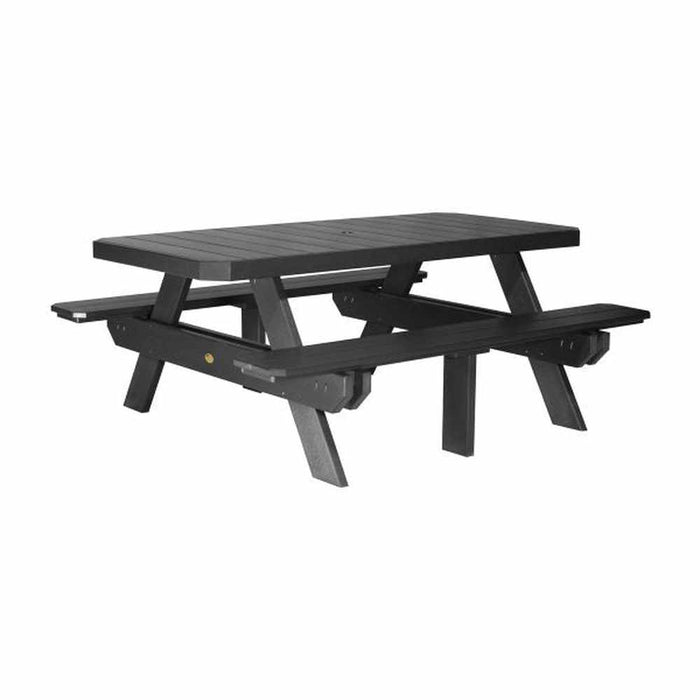 LuxCraft 6' Rectangular Picnic Table