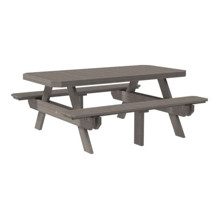 LuxCraft 6' Rectangular Picnic Table