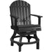 LuxCraft Counter Height Adirondack Swivel Chair