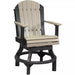 LuxCraft Counter Height Adirondack Swivel Chair
