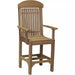 LuxCraft Counter Height Captain Chair