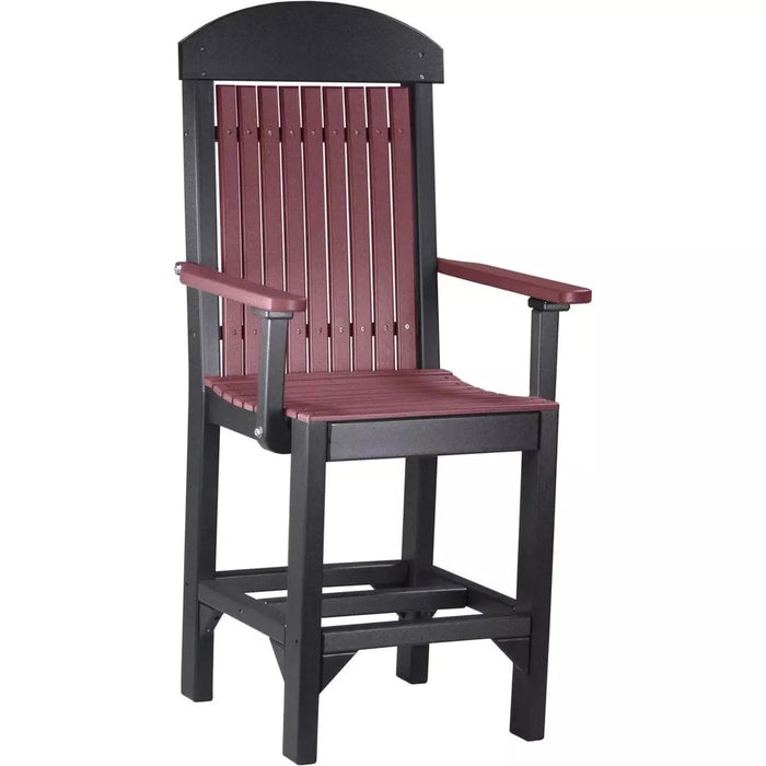 LuxCraft Counter Height Captain Chair