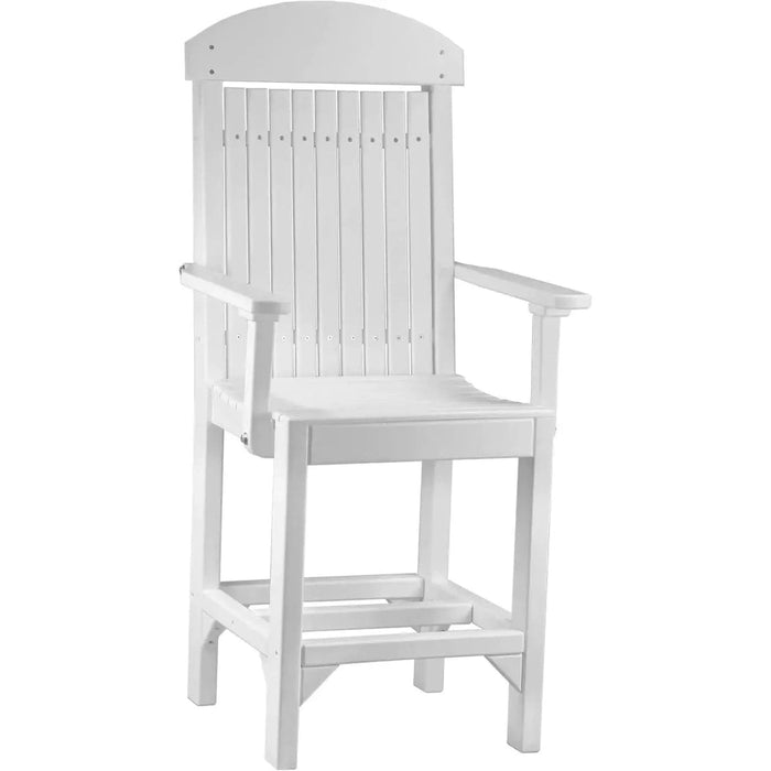 LuxCraft Counter Height Captain Chair