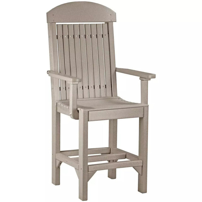 LuxCraft Counter Height Captain Chair