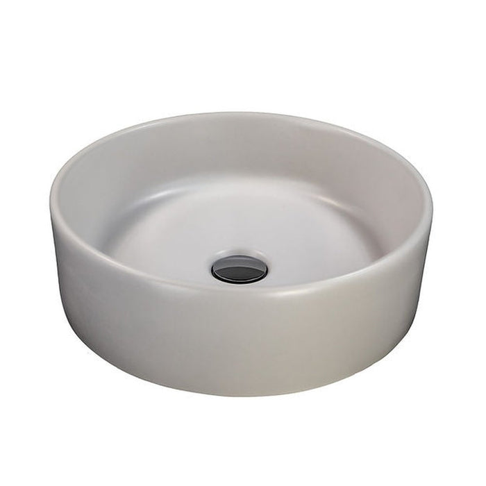 Regatta Collection Nantucket Sinks Italian Fireclay Round Vanity Sink RC4011MW