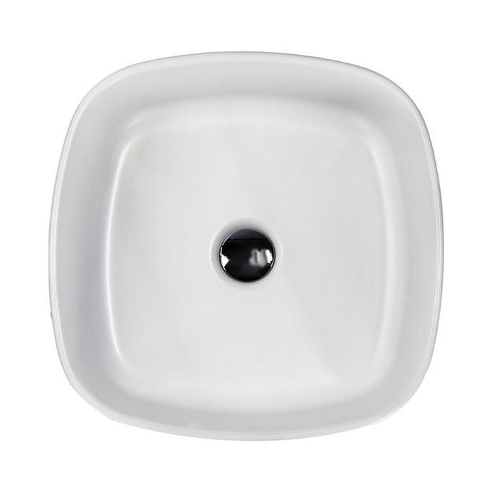 Regatta Collection Nantucket Sinks Italian Fireclay Square Vanity Sink RC4033MW