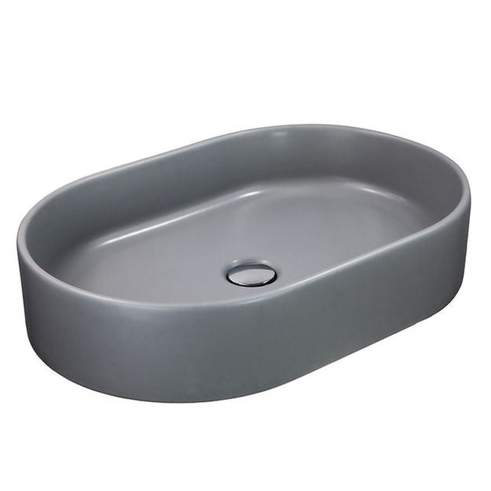 Regatta Collection Nantucket Sinks  Italian Fireclay Vanity Sink - Matte Concrete