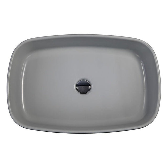 Regatta Collection Nantucket Sinks Italian Fireclay Rectangular Vanity Sink RC6044C