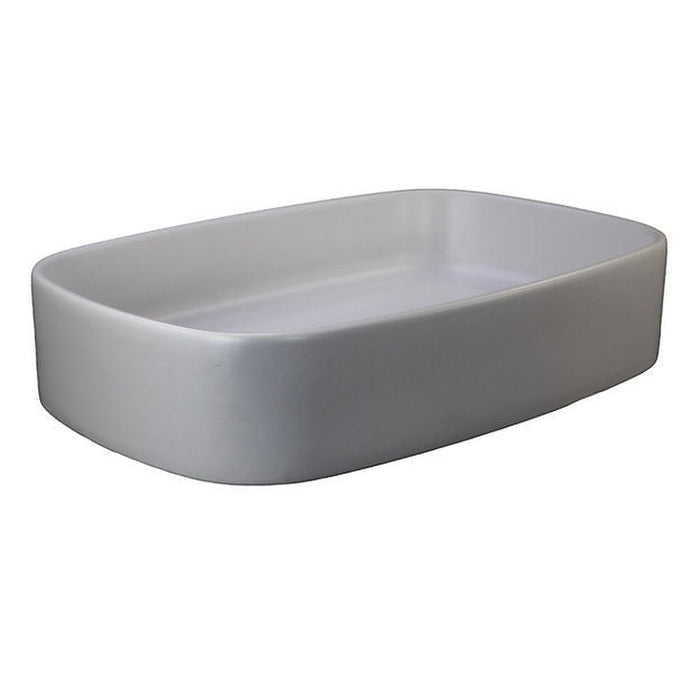 Regatta Collection Nantucket Sinks Italian Fireclay Rectangular Vanity Sink RC6044MW