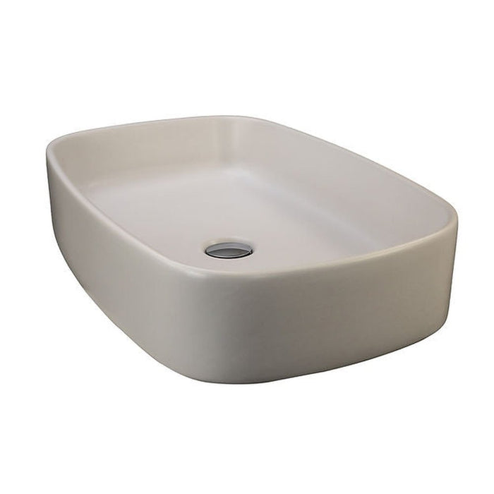 Regatta Collection Nantucket Sinks Italian Fireclay Rectangular Vanity Sink RC6044MW