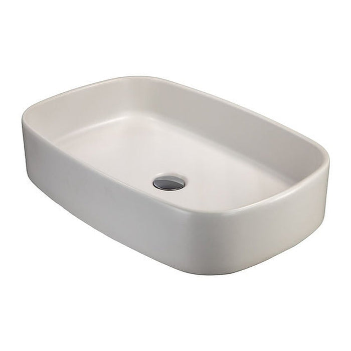 Regatta Collection Nantucket Sinks Italian Fireclay Rectangular Vanity Sink RC6044MW