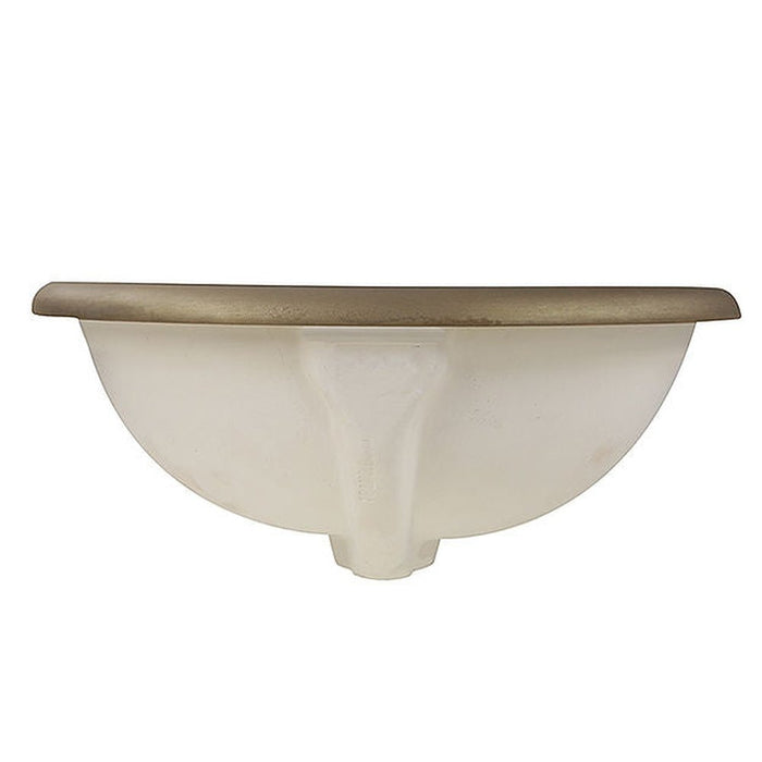 Regatta Collection Nantucket Sinks St. Louis Italian Fireclay Vanity Sink