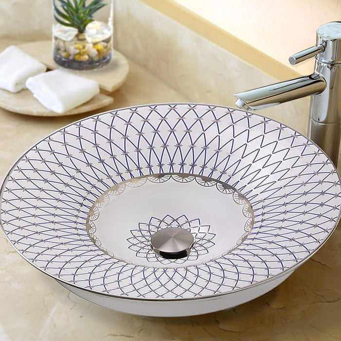 Regatta Collection Nantucket Sinks St. Tropez Italian Fireclay Vanity Sink