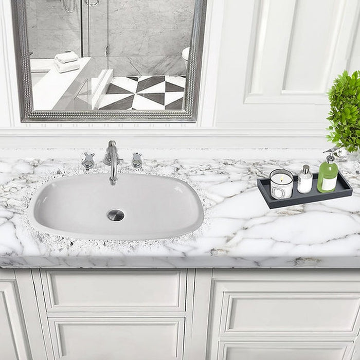 Regatta Collection Nantucket Sinks Portofino Italian Fireclay Vanity Sink