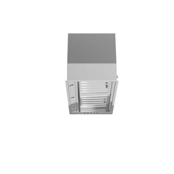 Forno Frassanito 30-Inch Insert Range Hood, 450 CFM, Stainless Steel Baffle Filters, LED Lighting
